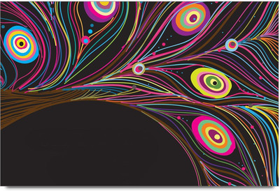 50% OFF on Multicolour design Paper Print