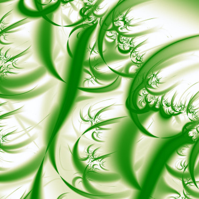 50% OFF on Fractal greenery Paper Print