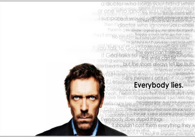 37% OFF on Everybody Lies Poster (18 x 12 Inches) by Shopkeeda Paper Print