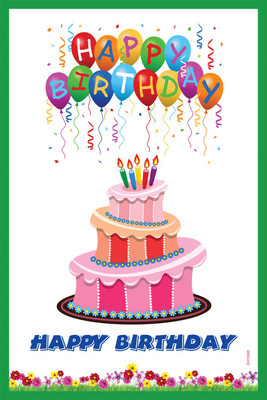 16% OFF on Shopisky Birthday Celebration With Cake And Balloon Paper Print 16% OFF on Shopisky Birthday Celebration With Cake And Balloon Paper Print