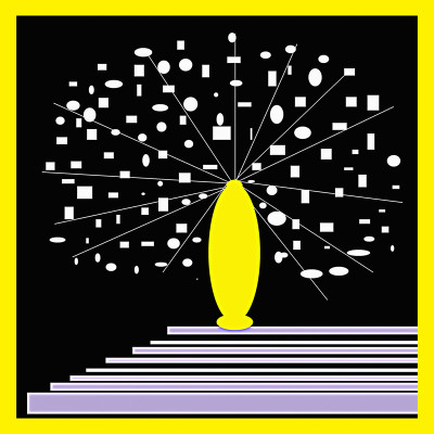 50% OFF on Vase with Paper Print