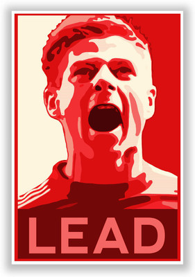 50% OFF on Posterguy Gerard Liverpool Score Football And Sports Legends Poster Paper Print