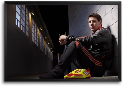 44% OFF on Messi Adidas Fp00003495 Framed Photographic Paper