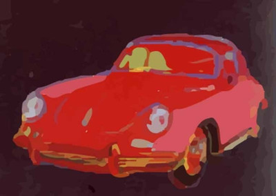 55% OFF on Vintage Car Fine Art Print
