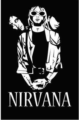 37% OFF on Artmagik Kurt Cobain Nirvana Poster Fine Art Print