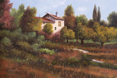 La Casa Nel Bosco Fine Art Print