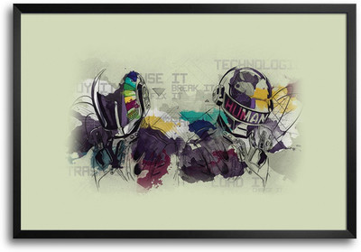 46% OFF on ShopMantra Daft Punk Artwork Laminated Frame Poster Paper Print 46% OFF on ShopMantra Daft Punk Artwork Laminated Frame Poster Paper Print