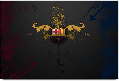 50% OFF on FCB LOGO with design Paper Print