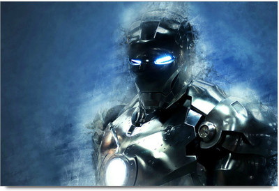 62% OFF on Ironman With Blue Suit Paper Print 62% OFF on Ironman With Blue Suit Paper Print