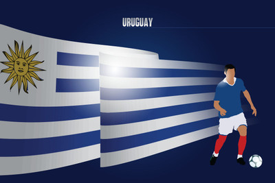 6% OFF on Uruguay Football Flag Photographic Paper 6% OFF on Uruguay Football Flag Photographic Paper