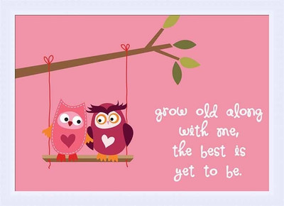 42% OFF on Painting Mantra Framed - Grow Old Together Paper Print