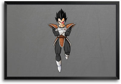 46% OFF on ShopMantra Vegeta Dragonball Z Laminated Frame Poster Paper Print