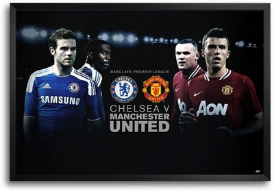 74% OFF on Chelsea Vs Manchester United Fp00004079 Framed Photographic Paper