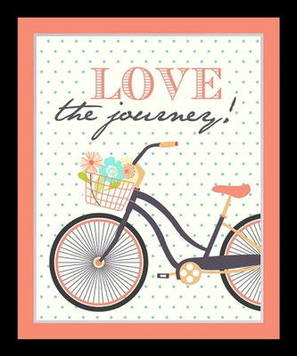 42% OFF on Painting Mantra Framed - Love The Journey Paper Print