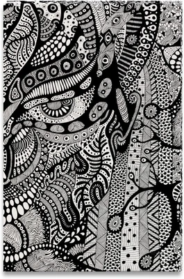 45% OFF on Axro's Psychedelic Alien Canvas Art