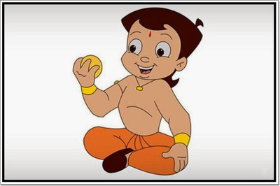 66% OFF on Chota Bheem Poster Paper Print