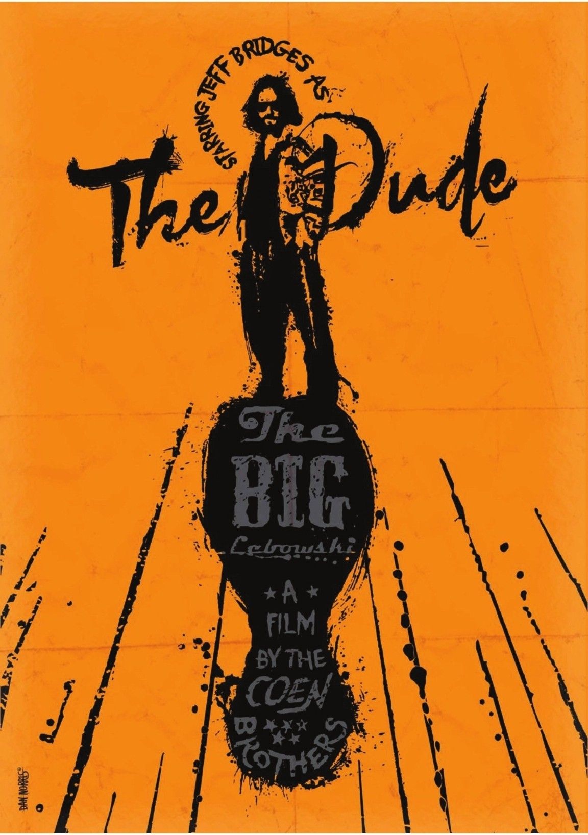 12% OFF on Big Lebowski The Dude - Foot Photographic Paper