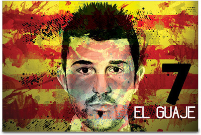 53% OFF on Shopmantra David S?Nchez Spain Football Poster Paper Print