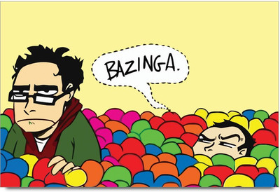 53% OFF on Bazinga Vector Design Laminated Poster Paper Print 53% OFF on Bazinga Vector Design Laminated Poster Paper Print