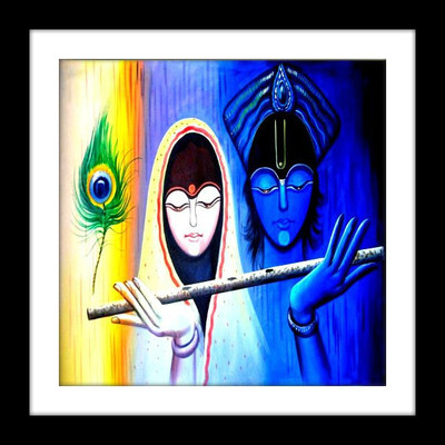 33% OFF on Thousnad Brushes Frameless RD-33:Radha Krishna 8