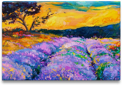 37% OFF on Lavender Fields on Canvas Art