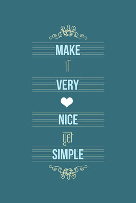 37% OFF on Make it very nice and simple Paper Print 37% OFF on Make it very nice and simple Paper Print