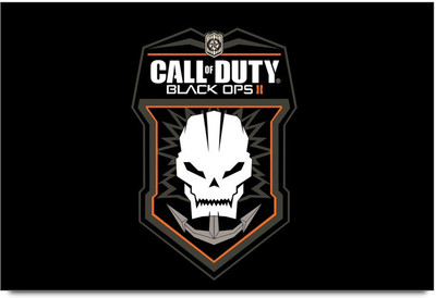 53% OFF on Call Of Duty Black Ops Two Skull Laminated Poster Paper Print