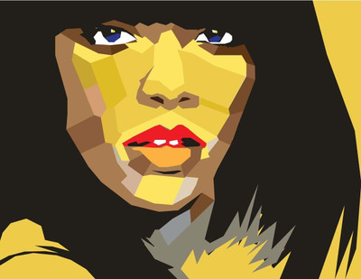 35% OFF on Rihanna Illustration Photographic Paper