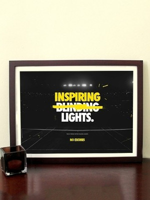 70% OFF on Inspiring Lights 3D Poster