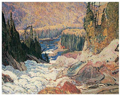 Montage - Montreal River Fine Art Print