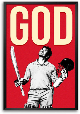 46% OFF on Shopmantra Sachin Tendulkar The God Paper Print 46% OFF on Shopmantra Sachin Tendulkar The God Paper Print