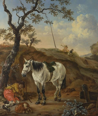 80% OFF on Holicshop Horse Canvas Pianting without Frame Canvas Art