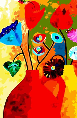 80% OFF on Holicshop Digitally Traditional Painting Without Frame Canvas Art