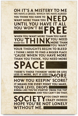 77% OFF on Shoprock Crazy Motivational Quote Photographic Paper