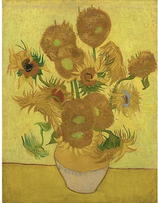 The Arles Sunflowers No.4 Repetition by Van Gogh 11