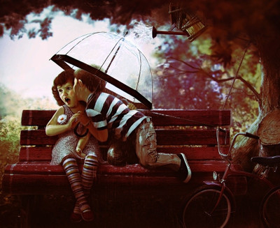 71% OFF on Canvas Painting Without Frame - Couple Canvas Art