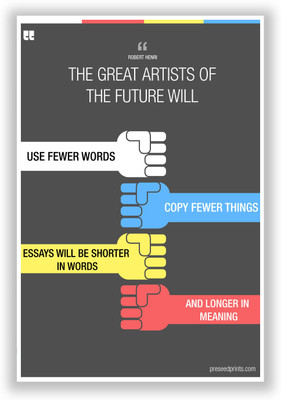 28% OFF on PosterGuy Preseed Print The Great Artists Of The Future Poster Paper Print