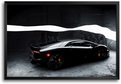 74% OFF on Adv 1 Car Fp00003759 Framed Photographic Paper