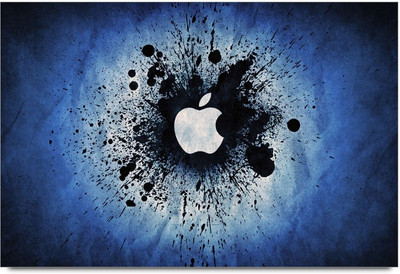 50% OFF on Apple logo with holy colour Paper Print 50% OFF on Apple logo with holy colour Paper Print
