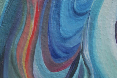 43% OFF on Painting without Frame Art Abstract-14 (34X22) Canvas Art