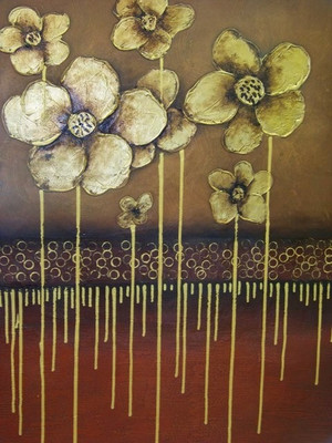 1% OFF on Wonder Images Floral with Back Framing Canvas Art