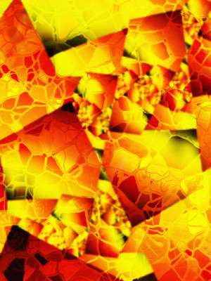 50% OFF on Fractal Mosaic Canvas Art