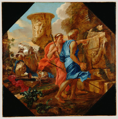 14% OFF on Arcadian Shepherds By Giovanni Benedetto Castiglione Italian Fine Art Print