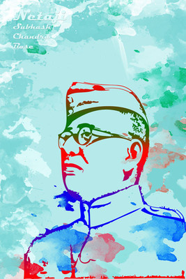 6% OFF on Netaji Subhas Chandra Bose Paper Print