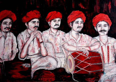 44% OFF on Men With Dhol Paper Print 44% OFF on Men With Dhol Paper Print