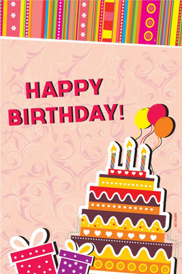 16% OFF on Poster - Lovely Birthday Quote Paper Print