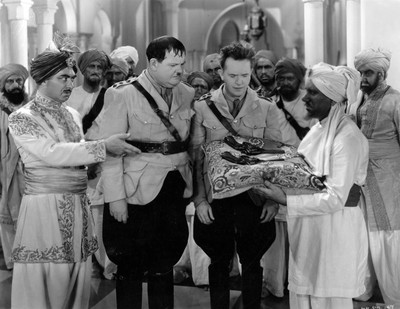 7% OFF on Laurel & Hardy Fine Art Print