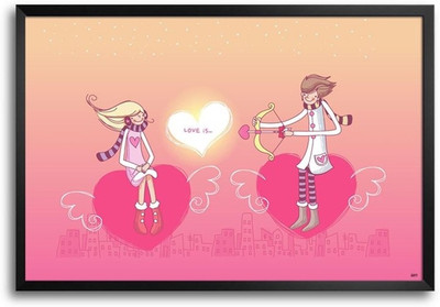 53% OFF on Happy Valentine'S Day Fp00003737 Framed Photographic Paper