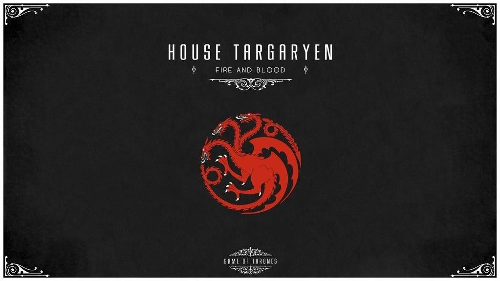 30% OFF on House Targaryen Poster Paper Print