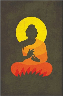 73% OFF on Artmagik Buddha on Lotus Fine Art Print